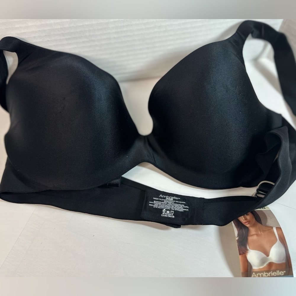 NWT 36B Ambrielle black bra - Picture 1 of 4